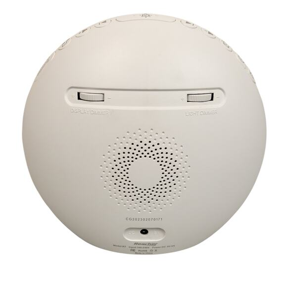Reacher R7 Sunrise Alarm Clock Sound Machine Night Light Sleep Aid White EUC - Picture 4 of 12